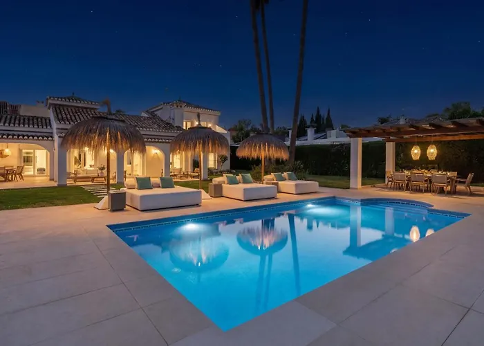 Vacation I Sirio, Golf-front Villa, Private Heated Pool, Privacy, 10 Min From Puerto Banus 别墅 马尔韦利亚