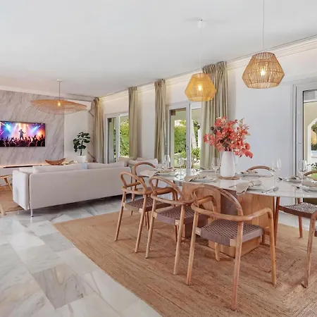 Vacation I Sirio, Golf-front Villa, Private Heated Pool, Bbq, Privacy, World-class Dining, 10 Min From Puerto Banus * Marbella